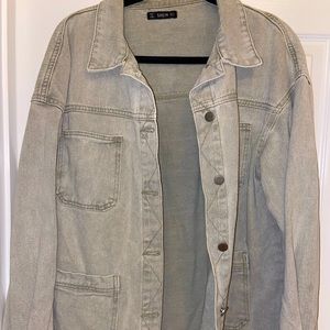 Sage Green jean jacket